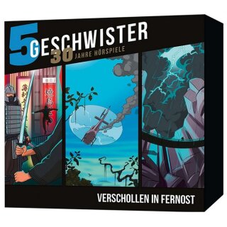 Jubiläeums Box 3 CDs Verschollen in Fernost - 5 Geschwister