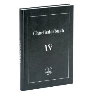 Ansicht des Chrorliederbuches Band IV