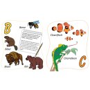 Verschiedene Tiere auf B und C