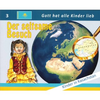 Ansicht Kasachstan auf der Karte