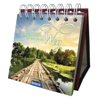 Miniaufstellbuch Dein Wort auf meinem Weg