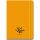 Notizbuch Neon in der Farbe Orange
