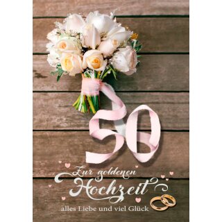 Doppelkarte Rosenstrauß