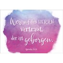 Neujahrslose Aquarell