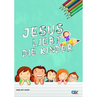 Malbuch Jesus liebt die Kinder