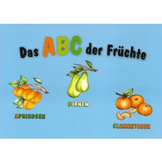 Malheft Das ABC der Früchte