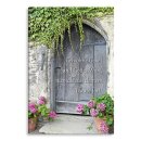 Eingangstür Bild auf Künstlerleinwand