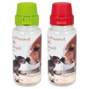 Trinkflasche Freund in der Farben Grün und Rot