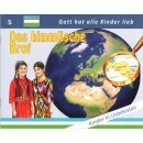 Ansicht Usbekisten auf der Karte