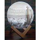 LED Kugel mit Hirten Motiv helles Licht