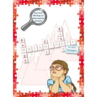 Rätselheft Berge der Bibel