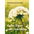 Faltkarte Gottes Segen zum Geburtstag
