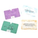 Ansicht einiger Karten Wort im Herzen