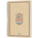 Notizbuch Stille Zeit mit Dir Motiv Wappen