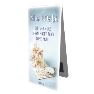 Magnetlesezeichen Vintage Postkarte