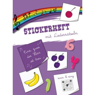 Stickerheft Eins, zwei, der Herr ist treu