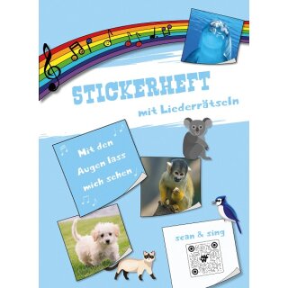 Stickerheft Mit den Augen lass mich sehen