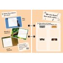 Weitere Seiten des Stickerheftes Mit den Augen lass mich sehen