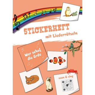 Stickerheft Wer schuf die Erde