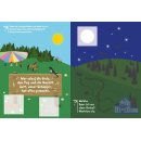 Weitere Seiten des Stickerheftes Wer schuf die Erde