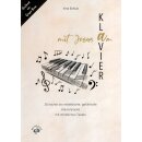 Notenbuch Mit Jesus am Klavier