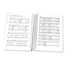 Geöffnetes Liederbuch Einklang...