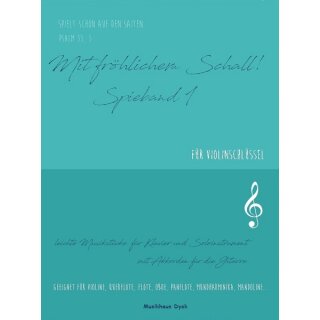 Notenheft Mit fröhlichem Schall! Spielband 1