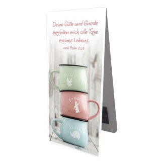 Magnetlesezeichen Emilletassen