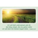 Kärtchen mit Bildmotiv Feld