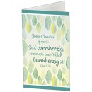 Beiligende Minifaltkarte