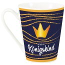 Ansicht der Tasse Du bist ein Königskind