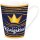 Ansicht der Rückseite der Tasse Du bist ein Königskind