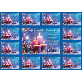 Aufkleber Grußkarte Von guten Mächten