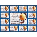 Aufkleber Grußkarte Ein gesegnetes Weihnachtsfest