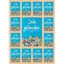 Aufkleber Grußkarte Ich glaube, hilf meinem Unglauben!