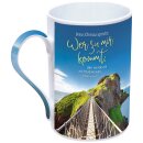 Rückseite der Fototasse mit Jahreslosung 2022