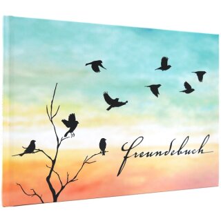 Freundebuch für Große Vogelschwarm