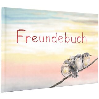 Freundebuch für Kleine Junge Spatzen