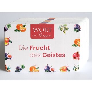 Die Frucht des Geistes 48 Lernkarten