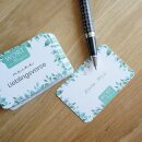 Ansicht Karten zum selbsbeschreiben