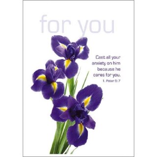 Postkartenserie Schwertlilie 12 Stück