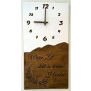 Wanduhr Meine Zeit