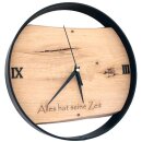 Wanduhr Alles hat seine Zeit