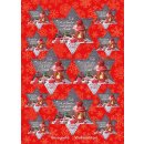 Aufkleber Grußkarte - Siehe, ich verkündige