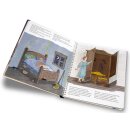 Ansicht einiger Seiten des Kinderbuches Überraschung im Kleiderschrank