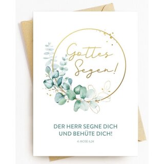 Postkarte Gottes Segen!