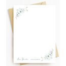 Rückseite der Postkarte Gottes Segen! mit Umschlag