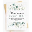 Postkarte Vertraue auf den Herrn