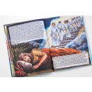 Jakob schläft auf einem Stein