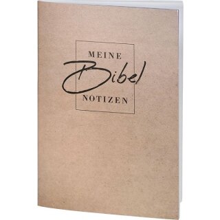 Notizheft Mein BibelNotizen
